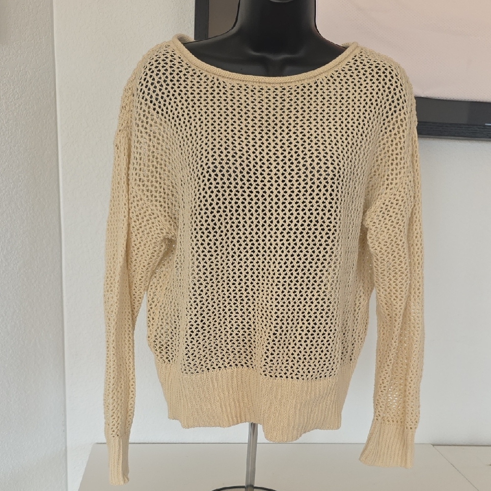 Sanctuary Women's Cream Knit Sweater